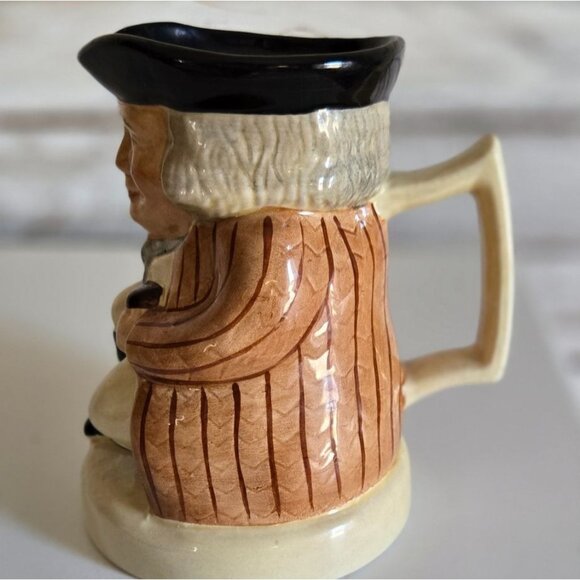 VTG Tony Wood studio Toby Jug Staffordshire England Hand painted - Picture 7 of 12